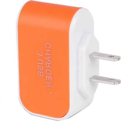 USB 3 prises orange