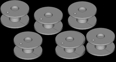 Sewing spools